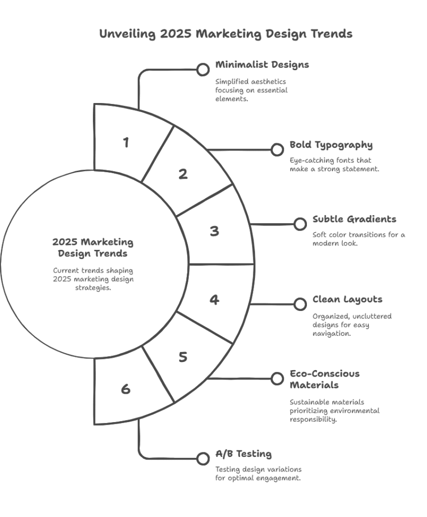 marketing design trends 2025 infographics